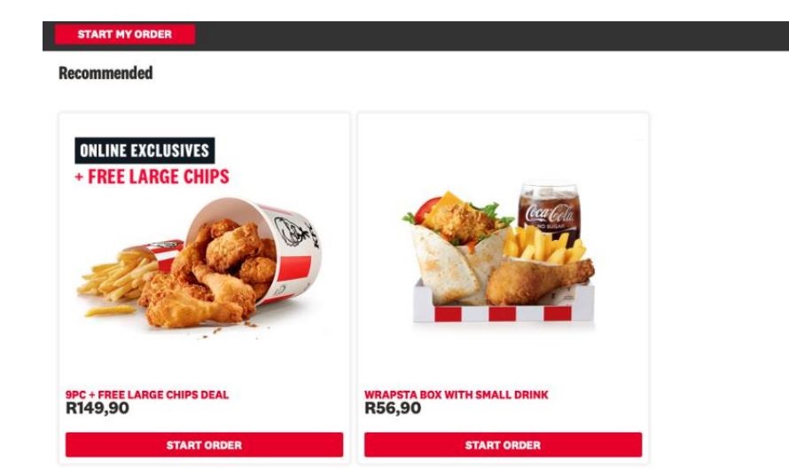 KFC's online exclusive deal (ARB)