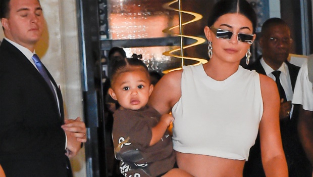 Kylie Jenner with daughter Stormi Webster