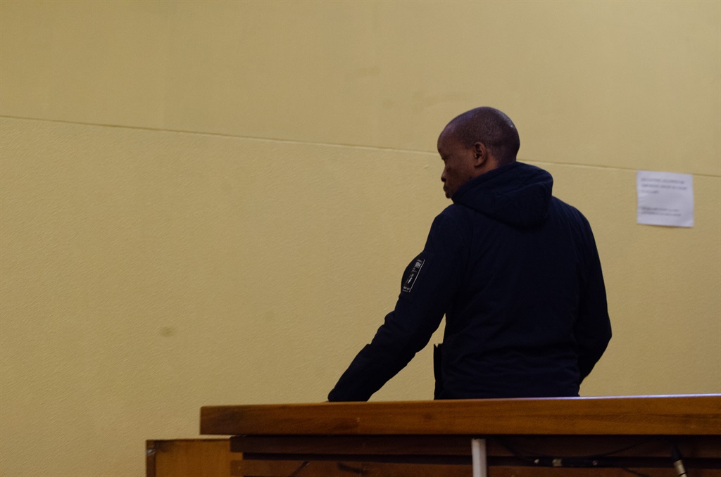 Accused, Karabo Moche at the Mogwase Magistrates Court. Photo by Rapula Mancai