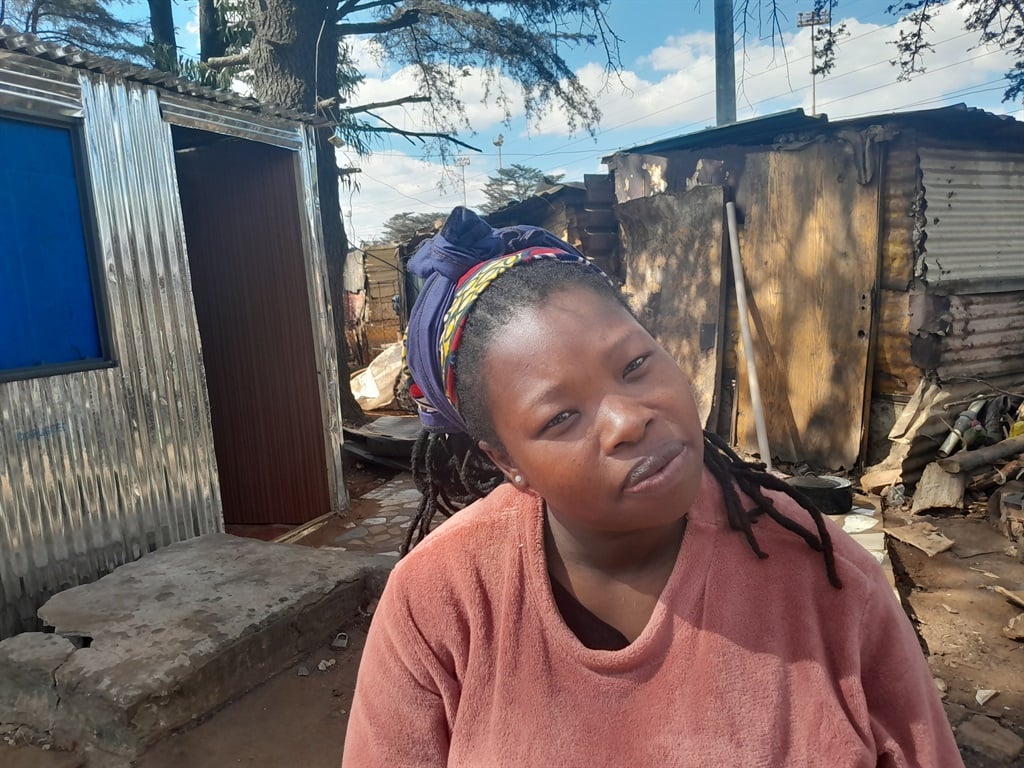 Thandazile Mbasane is struggling to come to terms with the horrific incident.  Photo by Happy Mnguni 