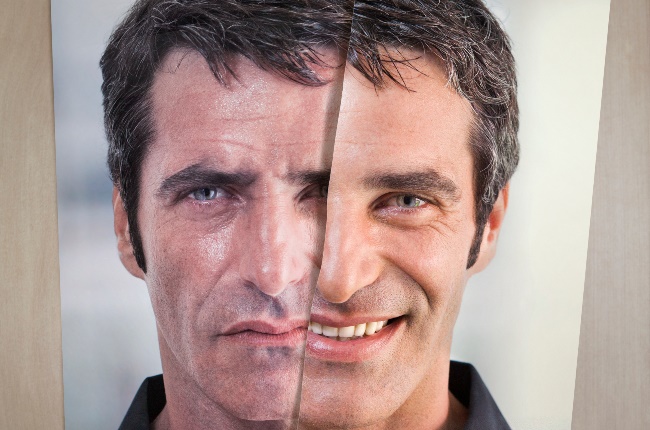 An attractive older man stressed and despondent versus him happy and resilient. (PHOTO: GALLO IMAGES/GETTY IMAGES)