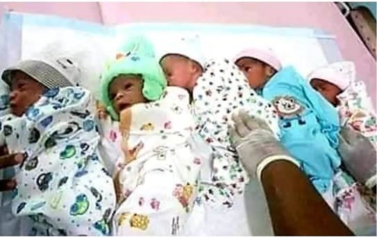Okeigbo's quintuplets born after 18 years of waiting 