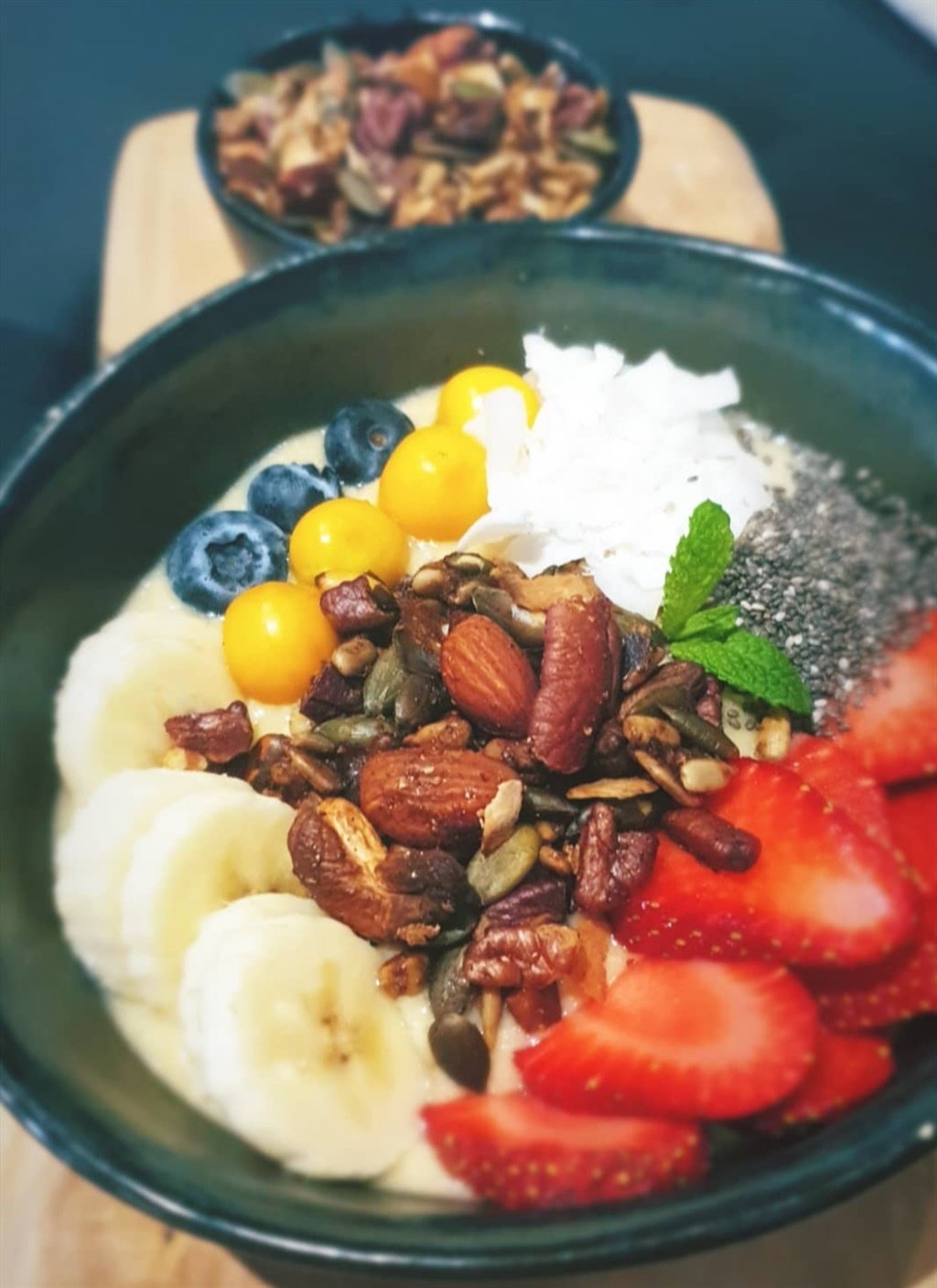 Make sure you try their Mango Coconut Bowl . Picture: Rhodé Marshall