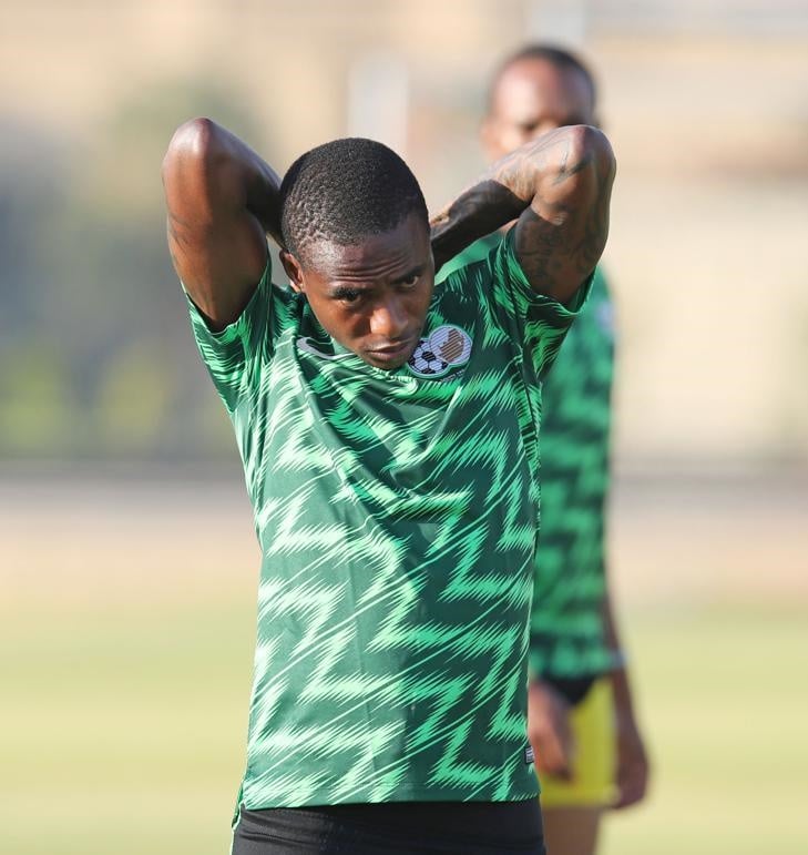 Lorch during one of Bafana's training sessions in Egypt this week. Picture: Muzi Ntombela/BackpagePix 