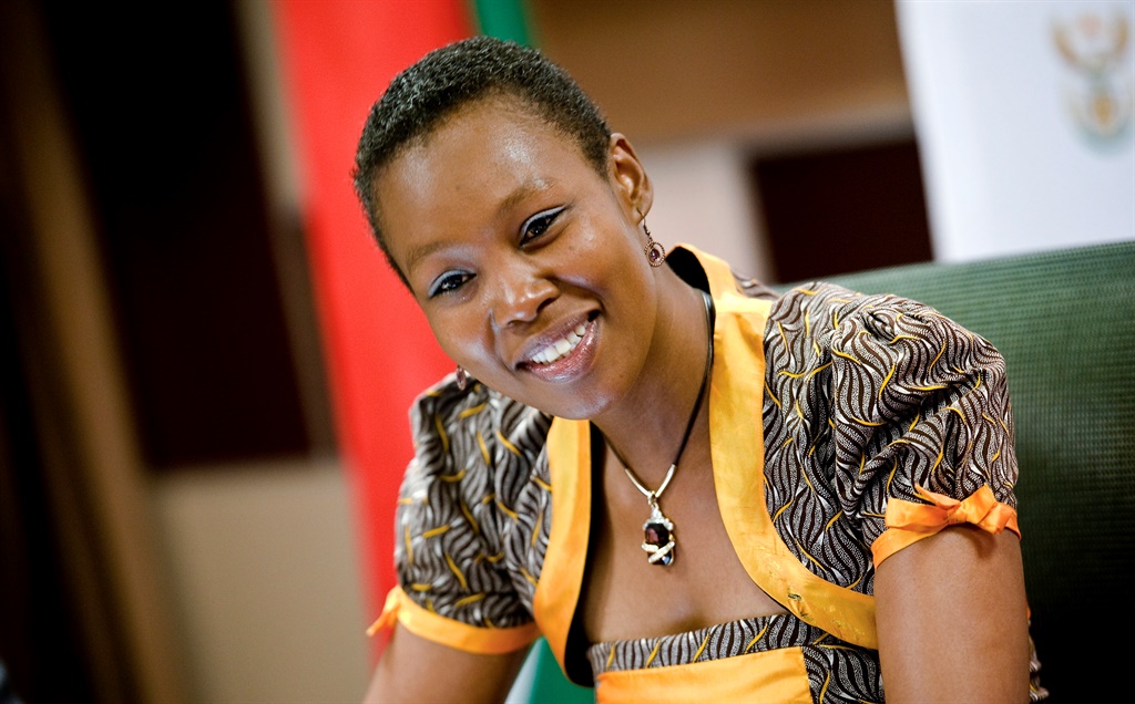 Minister of Communications Stella Ndabeni-Abrahams. 