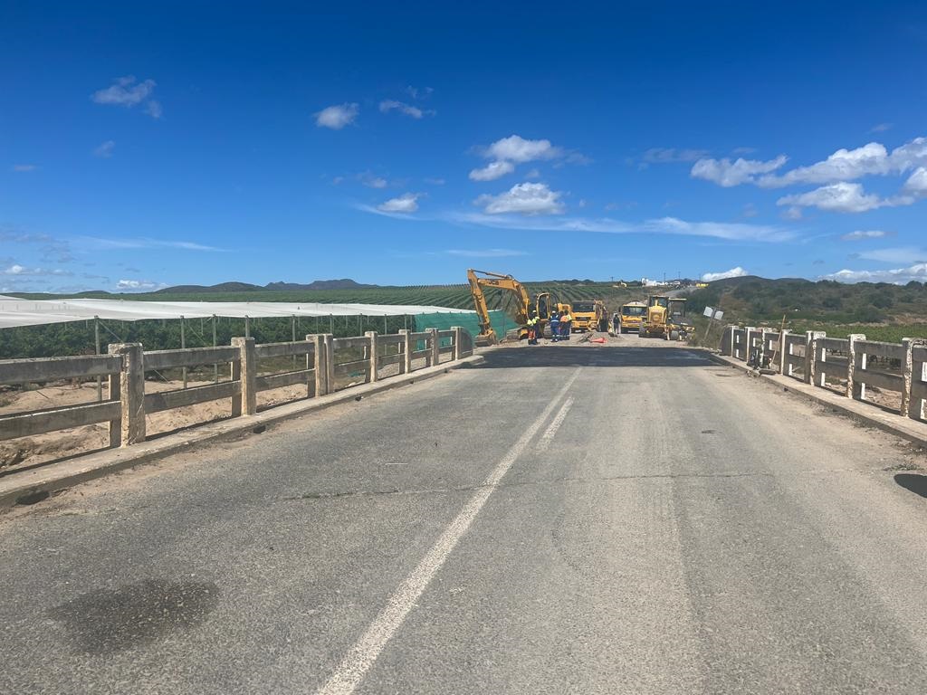 The bridge to McGregor in the Western Cape has been reopened after the community was cut off during recent flooding in the province. 