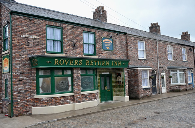 General View of the Rovers Return Inn at the new C