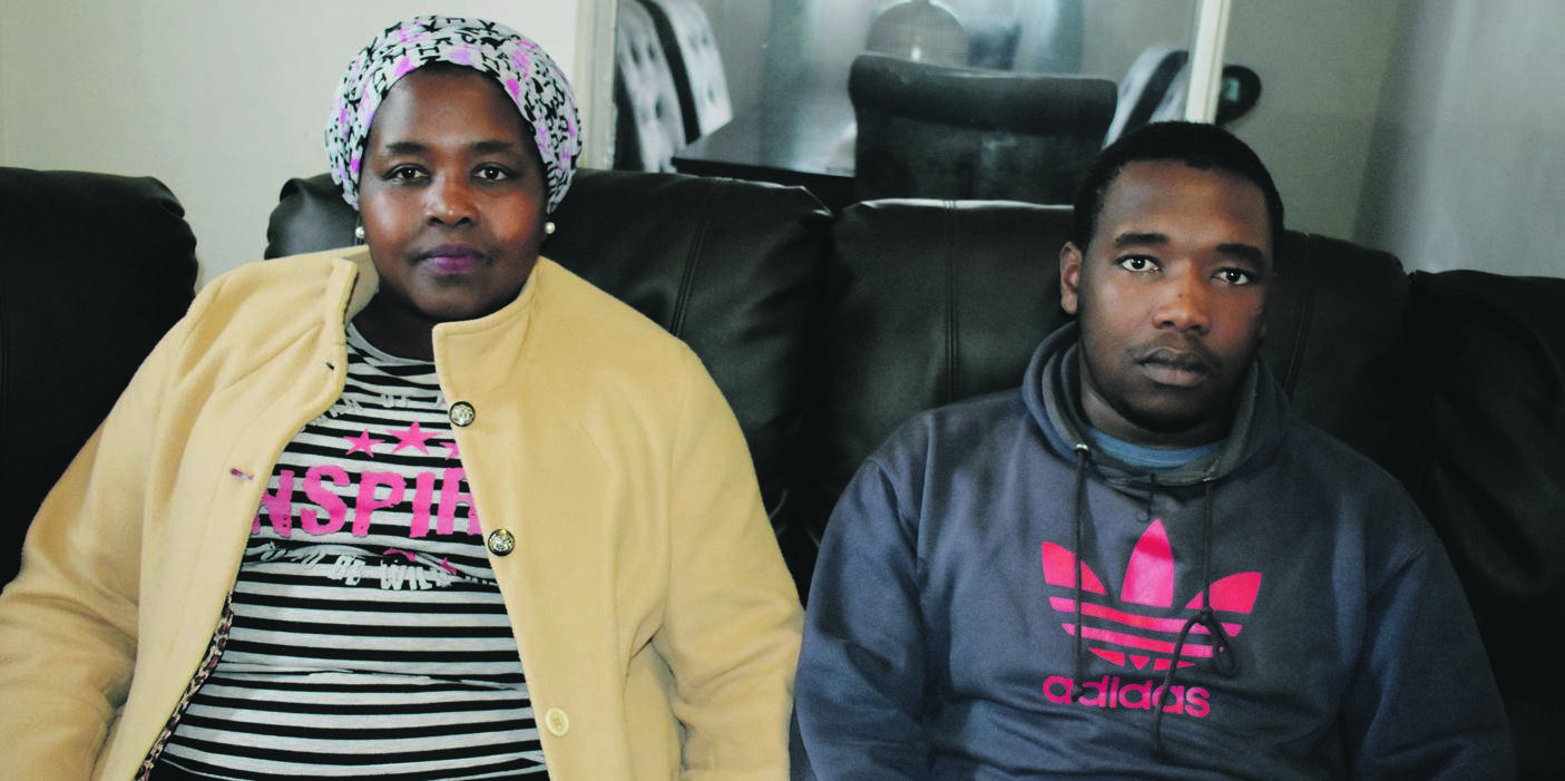 Nomfuneko Dlangamanga says drugs make her son Sihle slow. Photo by Buziwe Nocuze