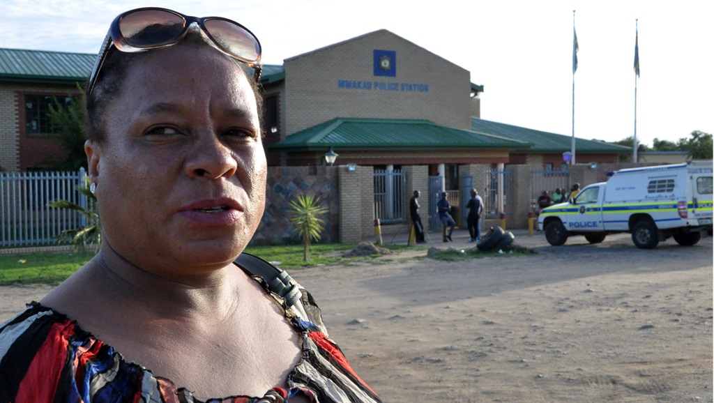Barbara Fortuin says cops should have taken her husband to hospital after he was shot.            Photo by        Samson Ratswana 