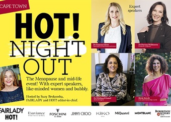 You`re invited to HOT! Night Out - midlife and menopause event.