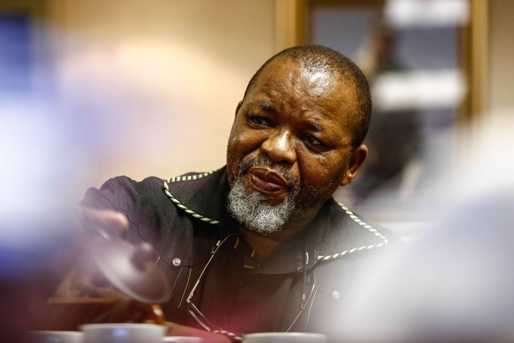 Mineral Resources and Energy Minister Gwede Mantashe. (Moeletsi Mabe/Gallo Images)