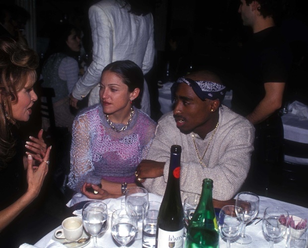 Madonna and Tupac. (PHOTO: Getty/Gallo Images)