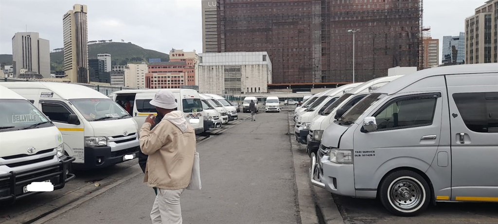 Taxi association Santaco has taken the City of Cape Town and the Western Cape government to court. Photo by Misheck Makora