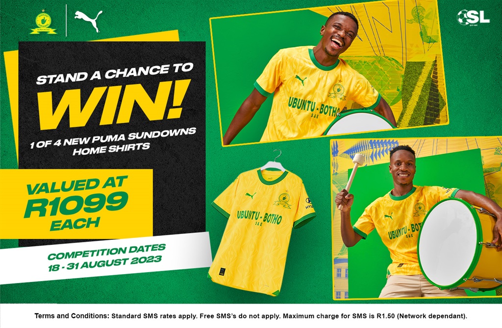 Stand a chance to win the new Sundowns Jersey 