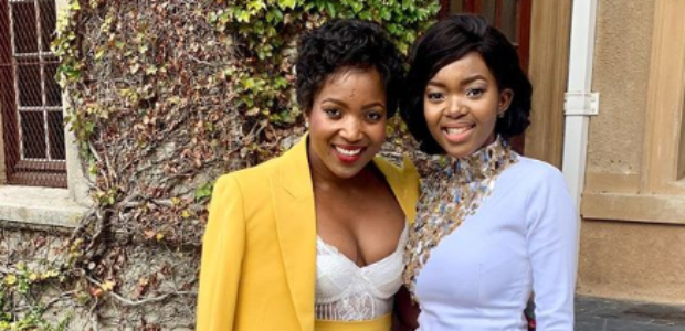 Brenda Mhlongo and Snikiwe Mhlongo. (Photo: Brenda Mhlongo Instagram)