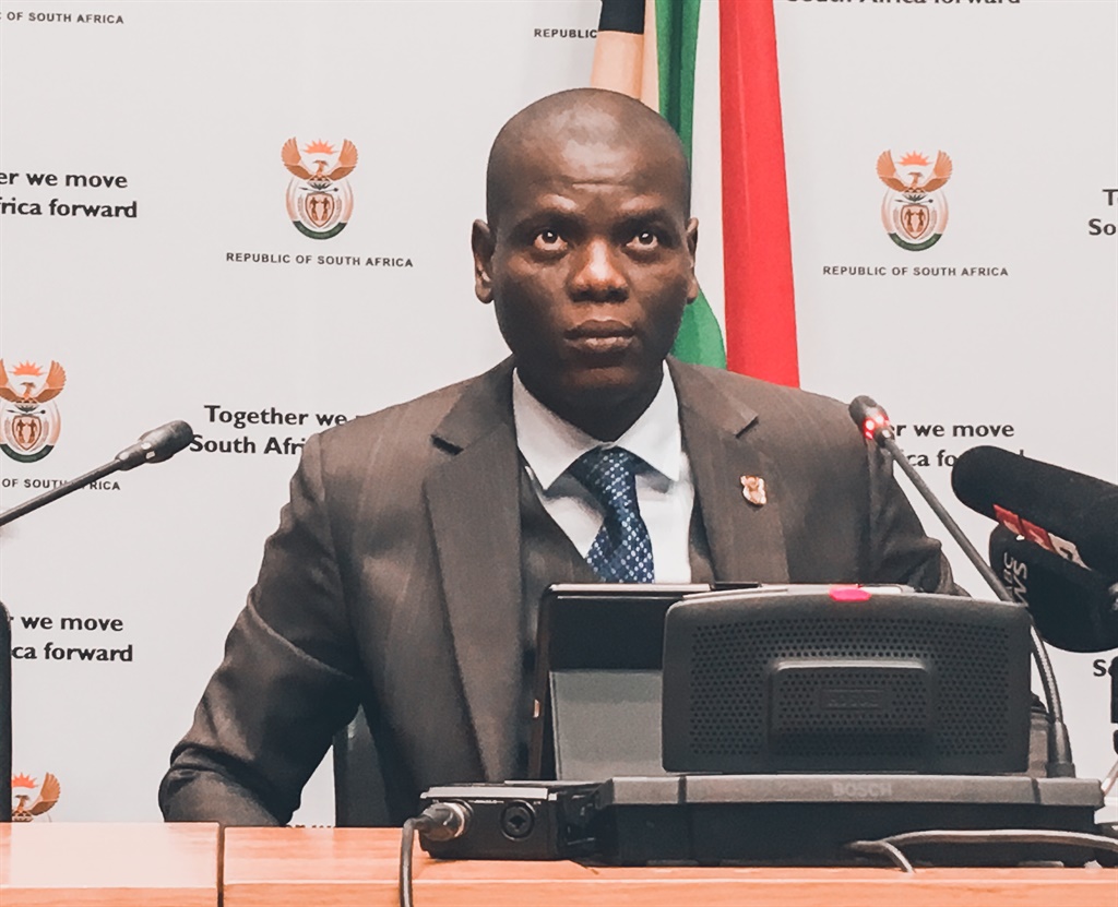 Minister of Justice and Correctional Services Ronald Lamola. (Jan Gerber/News24)
