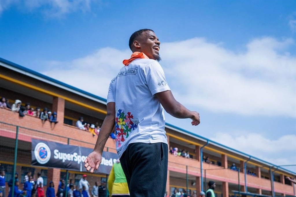 Lyle Foster gives back to his community in Soweto 