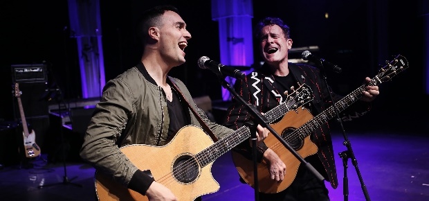 Jesse Clegg and dad Johnny Clegg. (Photo: Getty/Gallo Images)