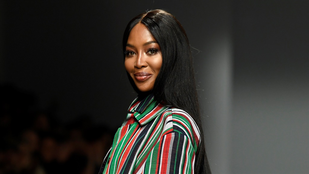 Naomi Campbell walks the runway during the Kenneth Ize show as part of the Paris Fashion Week Womenswear Fall/Winter 2020/2021 on February 24, 2020 in Paris, France. (Photo by Kristy Sparow/Getty Images)