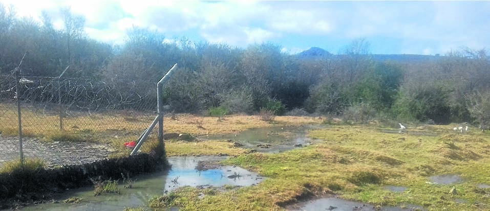Raw sewage flows into the Fish River from a damaged sewer station in Cradock.Photo by Joseph Chirume