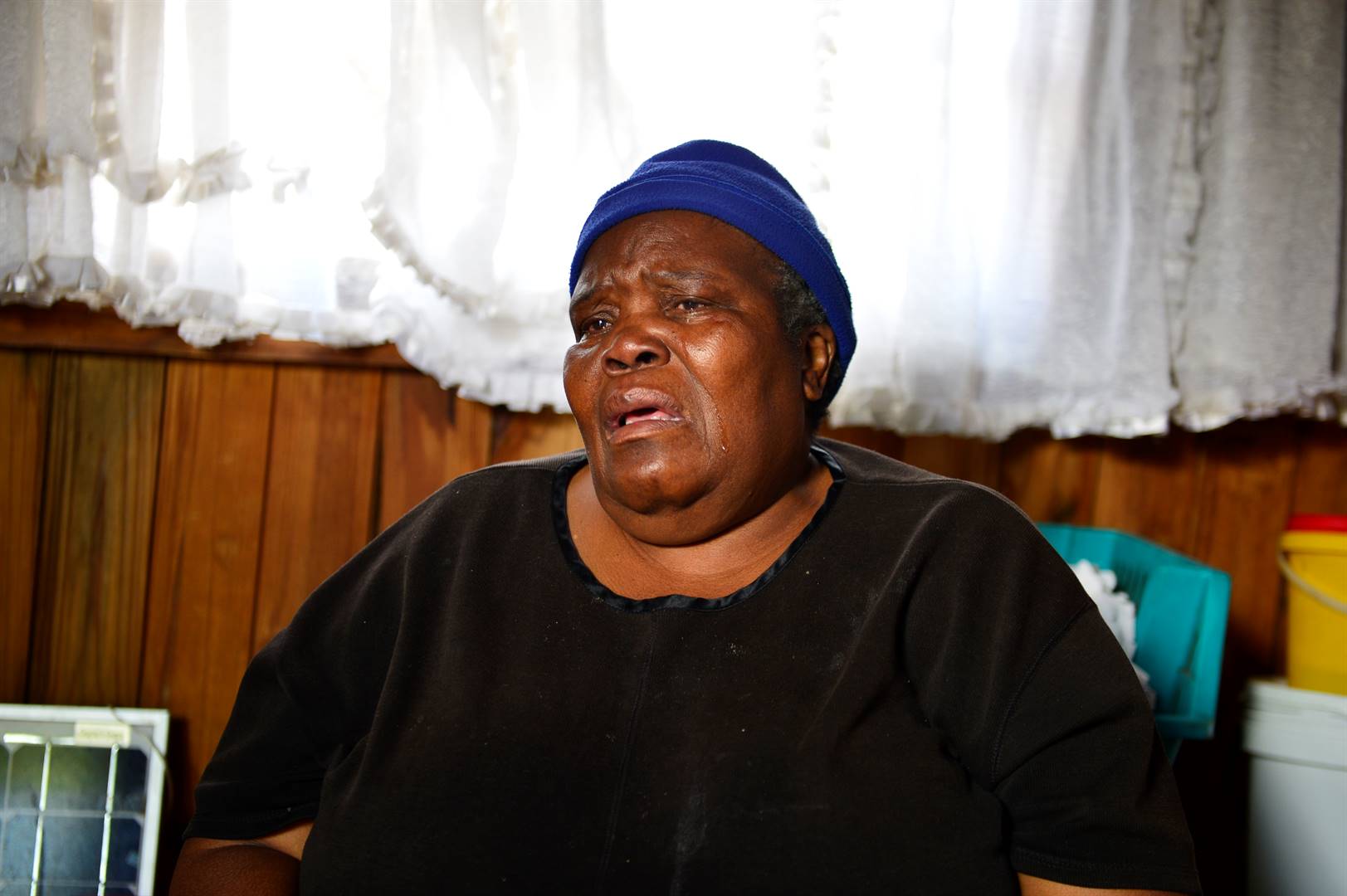 Gogo Rose Ndlovu wants a Gobela to release her grandson (Keketso Ndlovu) who was tricked into being trained as a Traditional healer without his familie's consent. The Gobela is demanding R28 000.00 to release Koketso. Photo by Morapedi Mashashe Photo by 
