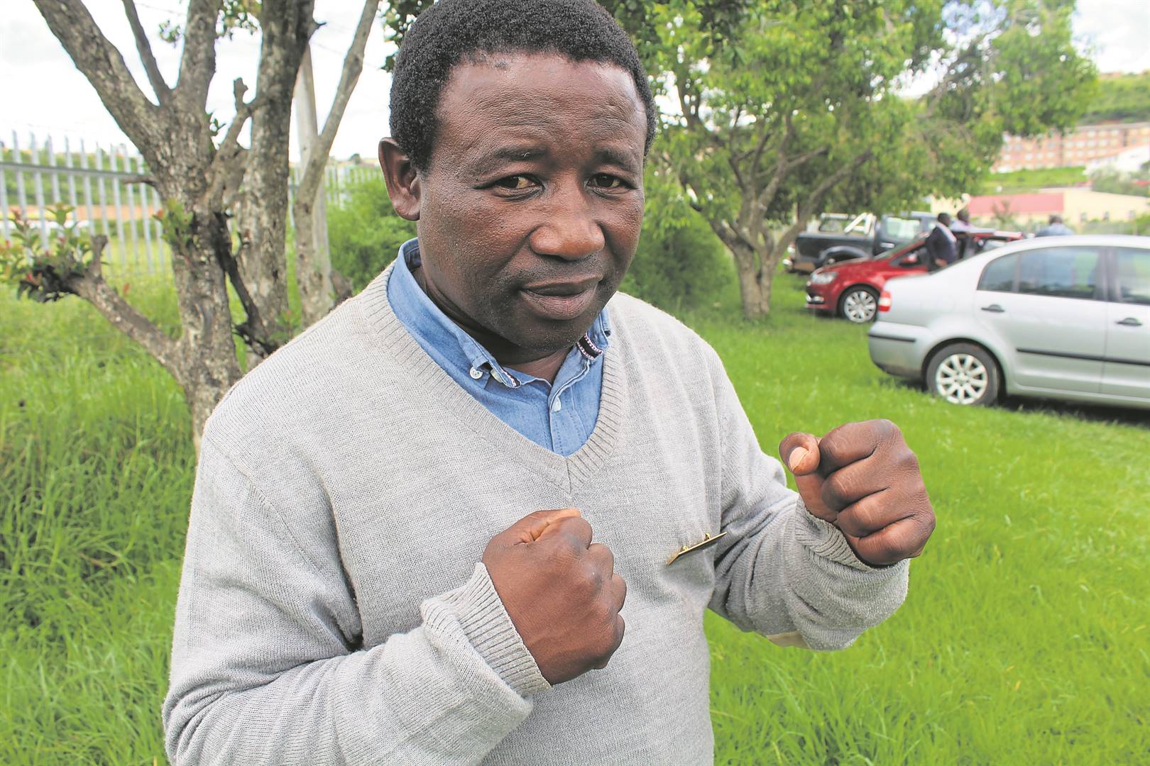 Amateur Boxing Federation chairperson in Mnquma, Mbuyiseli Xokolo. 
