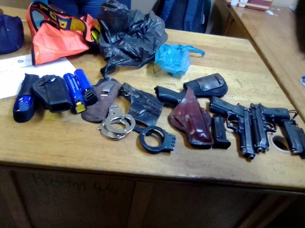 An assortment of guns and ammunition found at Chris Hani Baragwanath Hospital (Supplied)