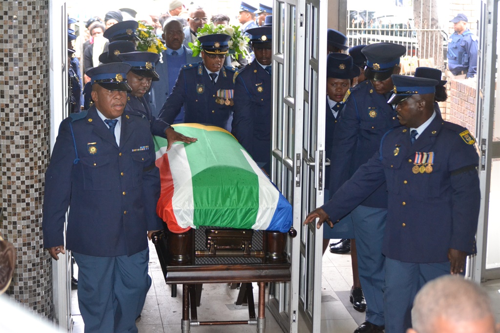 Nomhle Nkonyeni received a special provincial funeral. Photo: Luvuyo Mehlwana