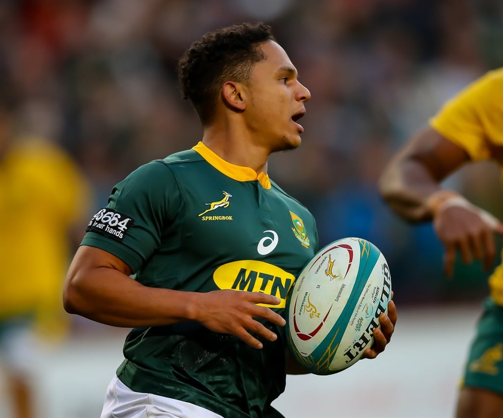 Herschel Jantjies of South Africa on debut. Picture: Gordon Arons/Gallo Images