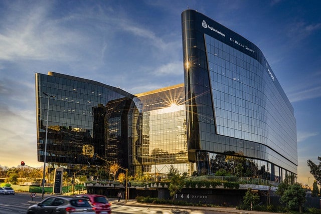 Anglo American's South African head office in Rosebank, Johannesburg. Photo: Anglo American