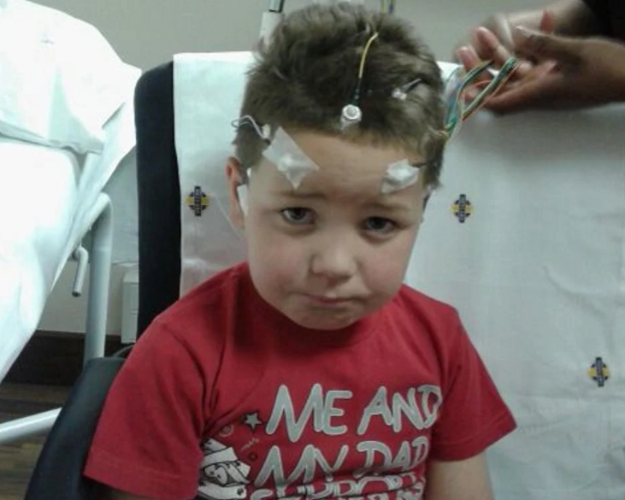 Anthony van den Berg (8) is constantly in pain and doctors don’t know why (PHOTO: Supplied)
