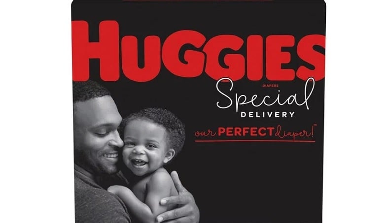 "Huggies done went and put a black father on the package of their diapers. This is a first in history look how far we’ve come. I’m about to buy these for no reason whatsoever."