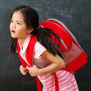 Are kids' school backpacks too heavy?