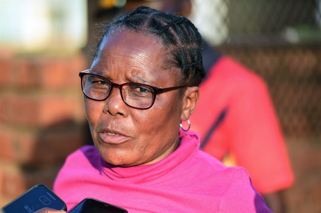 Selina Mashigwane (60) the aunt of the deceased Pa
