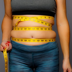 In postmenopausal women, belly fat could be more dangerous than fat on the upper legs. 