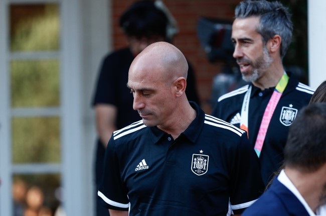 Spanish football federation chief Luis Rubiales. (Photo by Oscar J. Barroso / AFP7 via Getty Images)