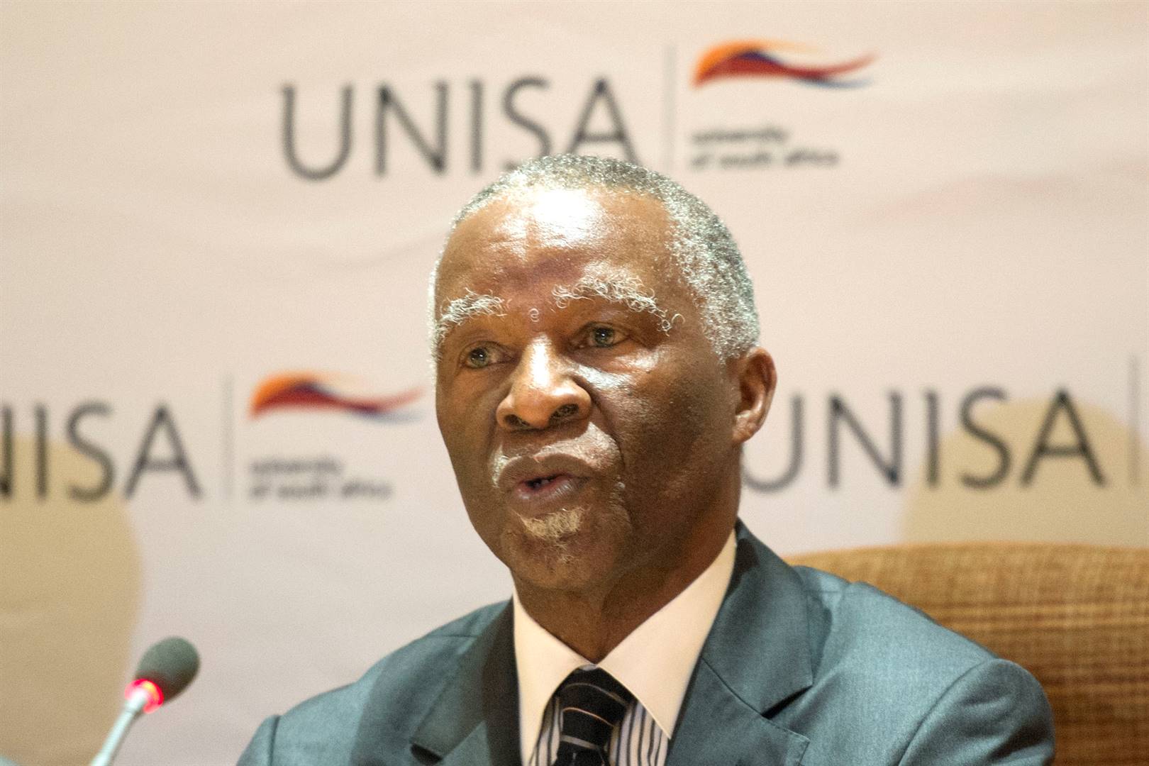 Former president Thabo Mbeki. (Deaan Vivier/Netwerk24)