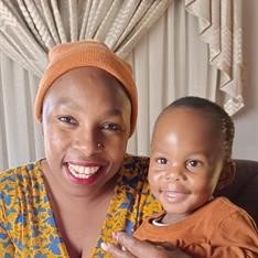 Thoriso with his mum Katlego Kgobane, who is grateful for his life. Photo by Rapula Mancai