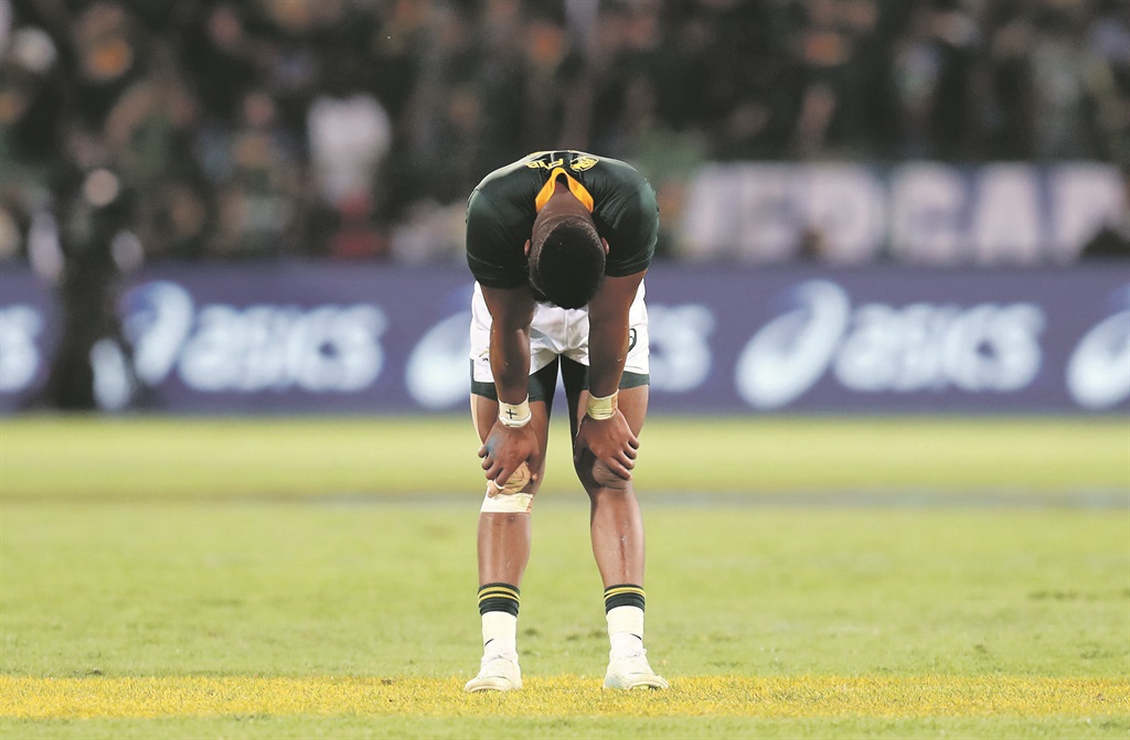 Aphiwe Dyantyi’s positive drug test results have ruled him out of the Rugby World Cup. Now he has his work cut out for him if he is to prove his innocence. Picture: Muzi Ntombela / Deryck Foster / BackpagePix
