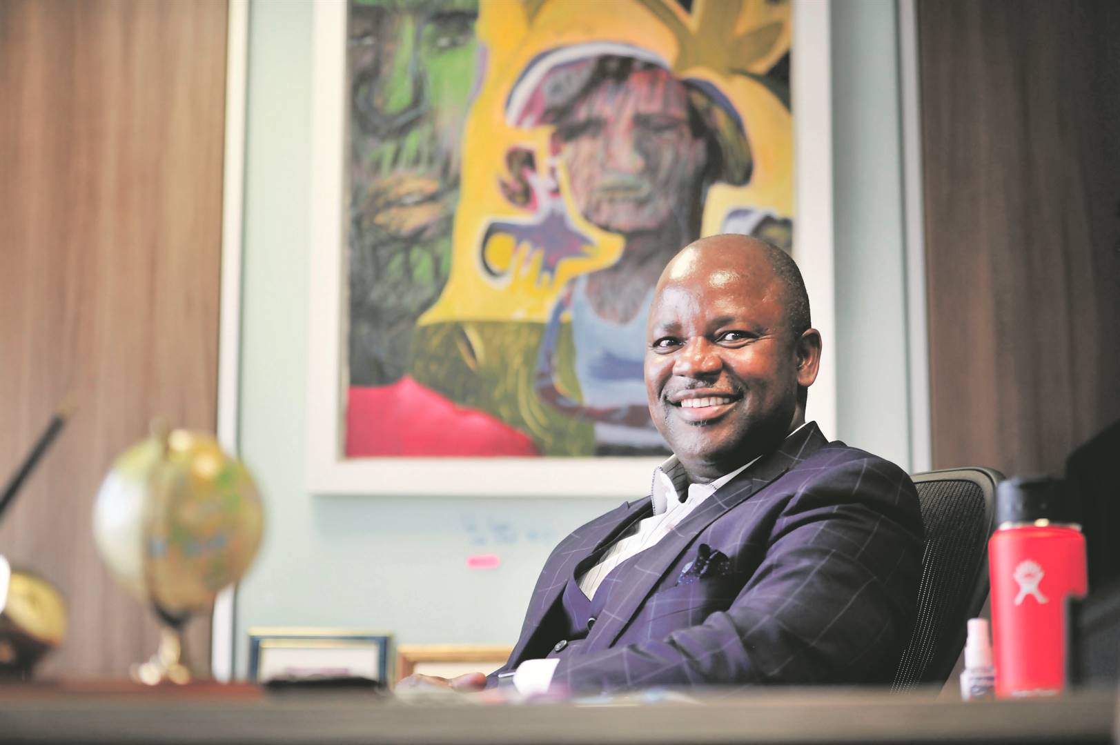 July Ndlovu, CEO of Thungela Resources. (Leon Sadiki/City Press)