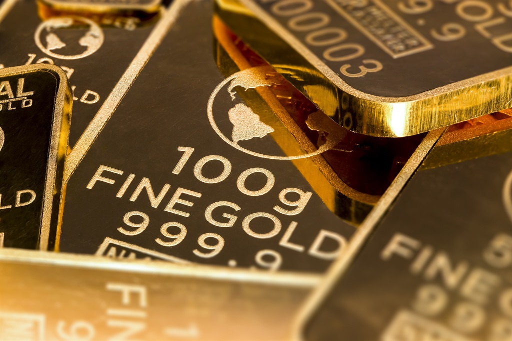 Die goudprys styg te midde van die bankkrisis. Foto: Pixabay