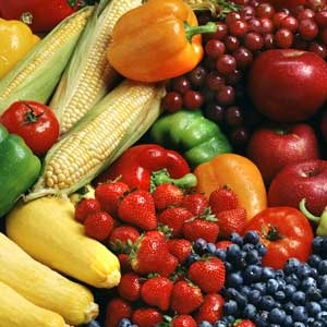 Just a few helpings of fruit and vegetables a day can make a great difference to our health. 