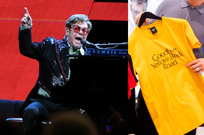Elton John bids farewell to fans on his final tour. (PHOTO: Gallo Images/ Getty Images) 