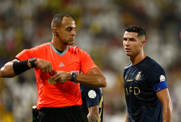 Cristiano Ronaldo's frustrated remark caught on camera after being