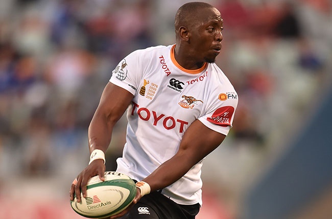 Abongile Nonkontwana in action for the Cheetahs in 2019.
