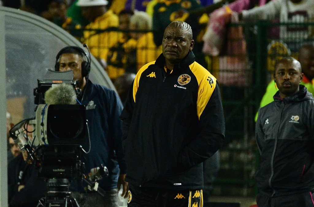 CAPE TOWN, SOUTH AFRICA - AUGUST 30: Molefi Ntseki (Head Coach) of Kaizer Chiefs during the DStv Premiership match between Stellenbosch FC and Kaizer Chiefs at Athlone Stadium on August 30, 2023 in Cape Town, South Africa. (Photo by Grant Pitcher/Gallo Images)