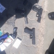 Armed tsotsis bust with stolen goods!  