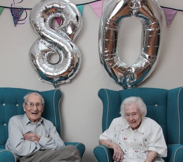 Joan (100) and Jack Bare (102)