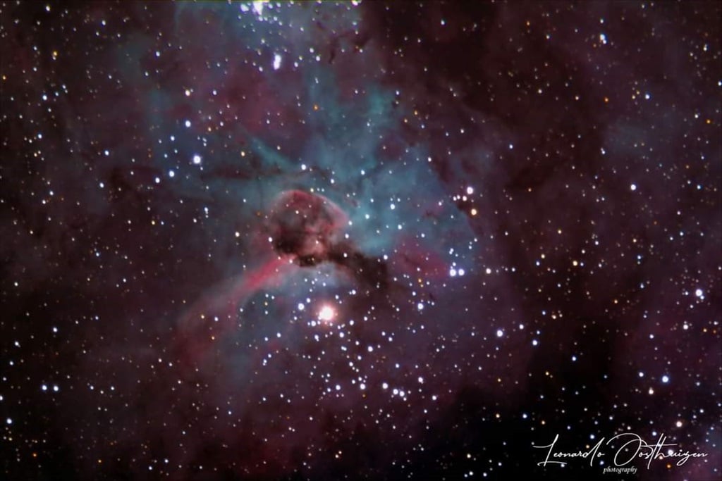 The Keyhole Nebula.