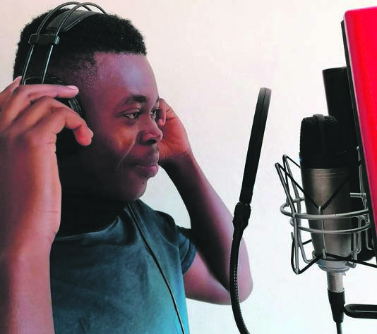 My Yoki Yoki hitmaker Vhudi Mamphwe said he was living his dream while recording his song in the studio.